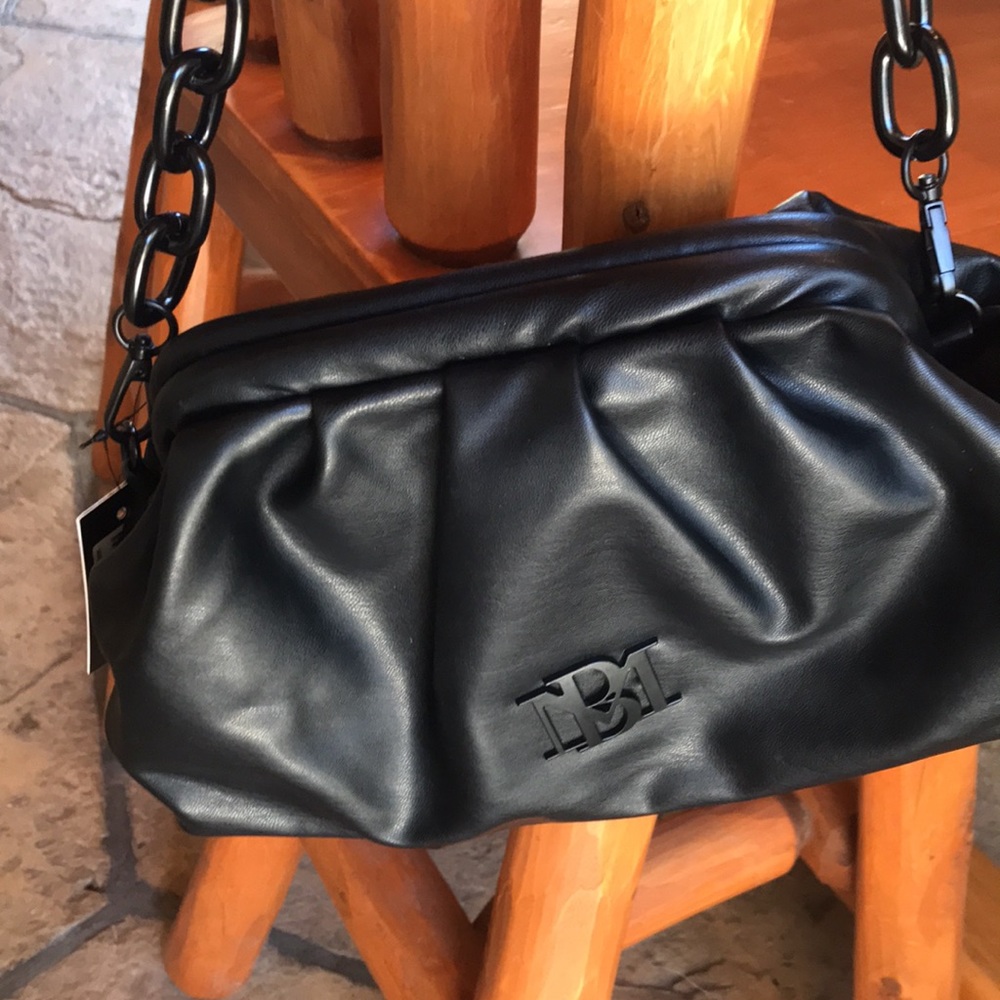 Badgley Mischka wrapped frame clutch NWT - Picture 3 of 7